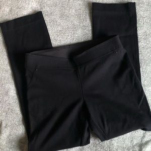 INC Black Pull-on Pants